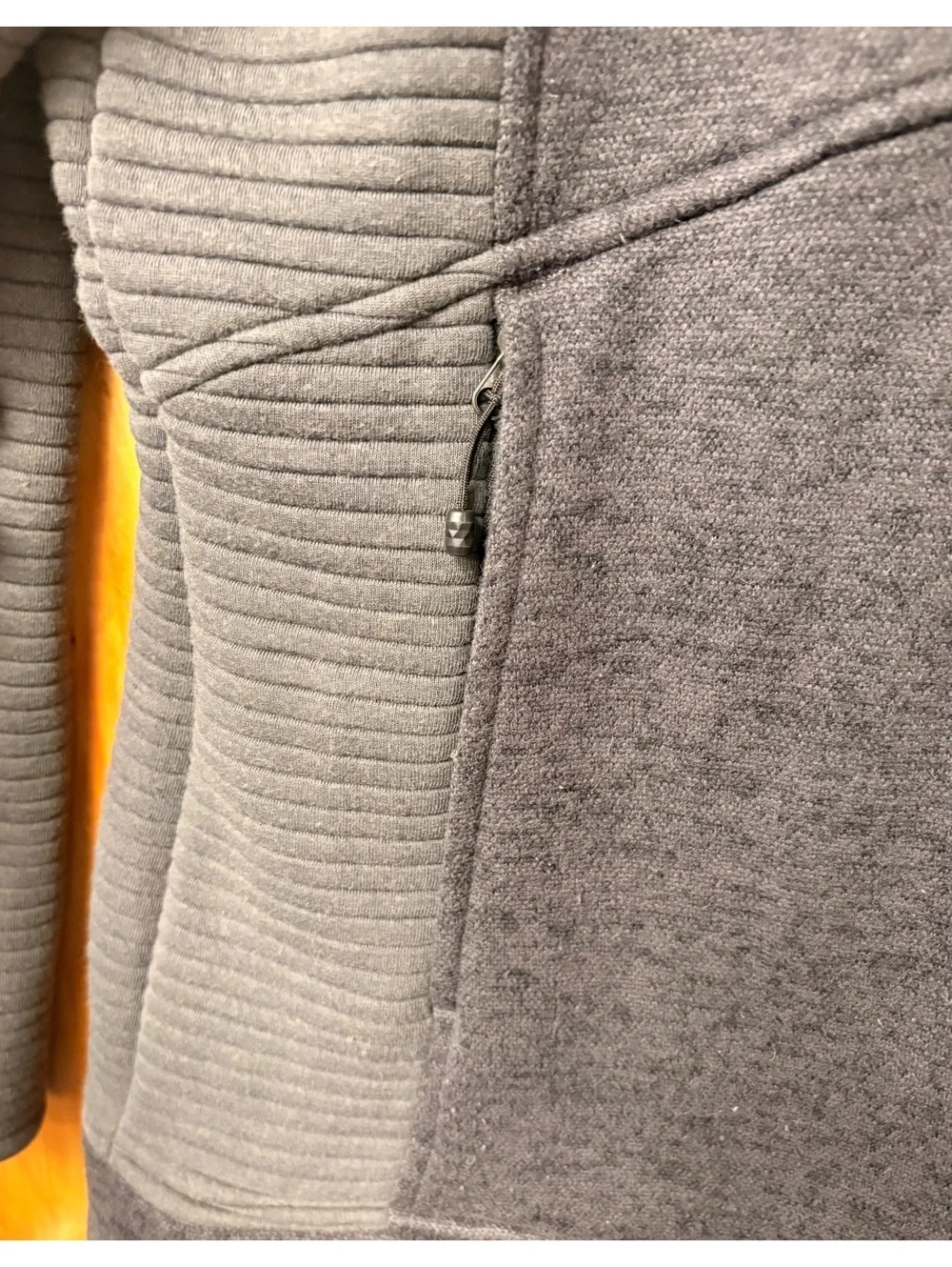 The North Face Unisex Full-Zip Hoodie Jacket XL Dark Gray